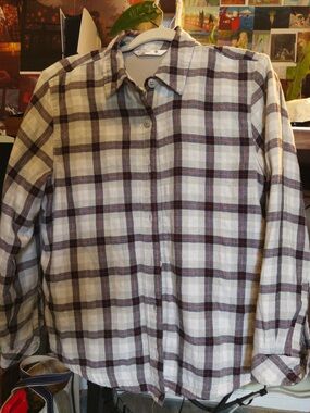 Men's Plaid Button-Up Shirt